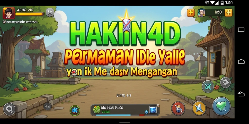 Tampilan gameplay HAKIN4D yang mengasyikkan dan santai.