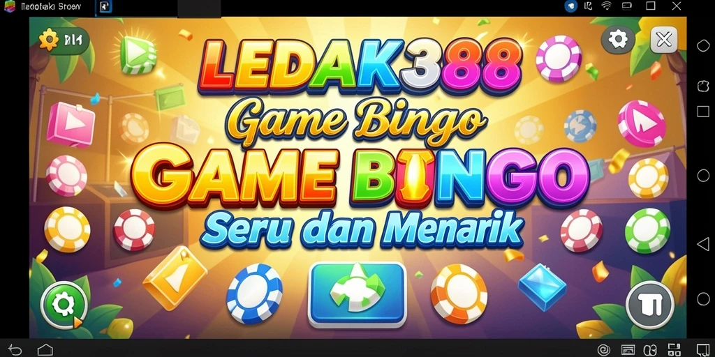Tampilan gameplay seru Bingo di LEDAK388 yang memikat.
