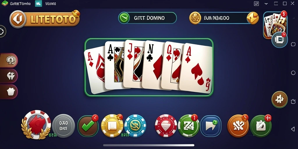 Tampilan gameplay LITETOTO yang menegangkan dan seru.