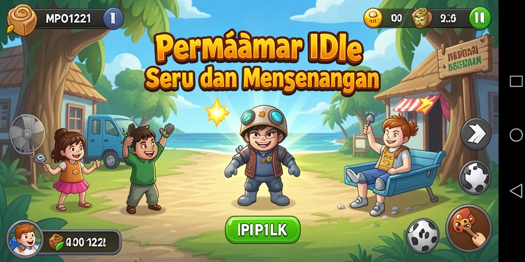 Tampilan gameplay MPO1221 dengan karakter dan lingkungan yang menarik.