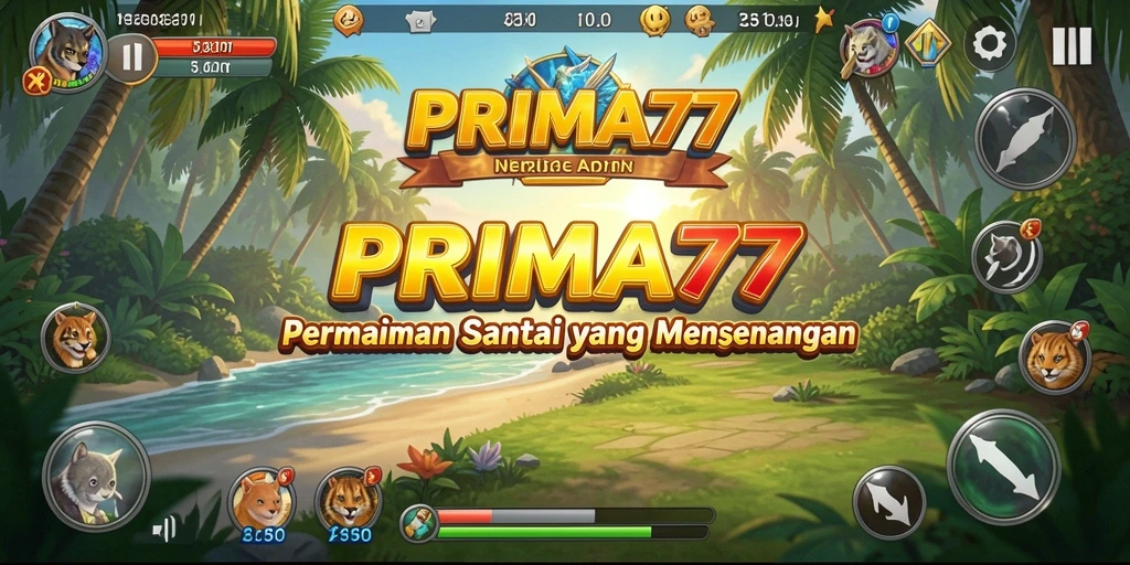 Tampilan screenshot gameplay PRIMA77 yang seru dan menarik.