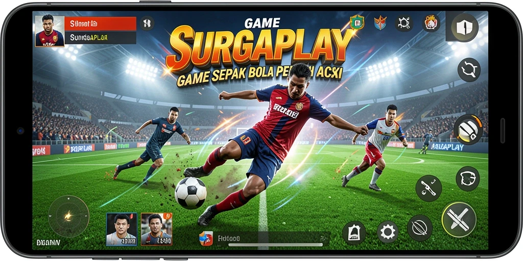 Tampilan gameplay <strong>SURGAPLAY</strong> yang penuh aksi dan seru.