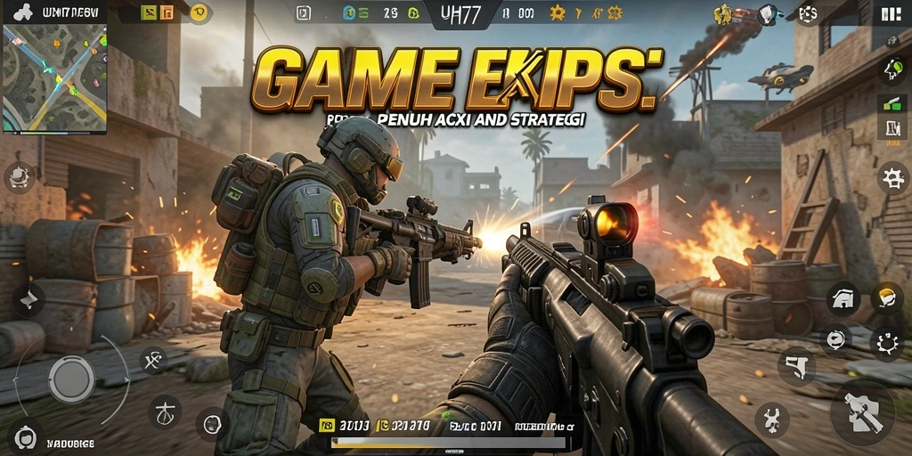Gameplay seru UH77 yang memukau dan menegangkan.